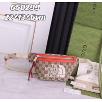 New Design Gucci and The North Face Belt Bag 650299 Orange