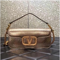 Luxurious Discount VALENTINO Loco Crystal bag 2B0K30 gold