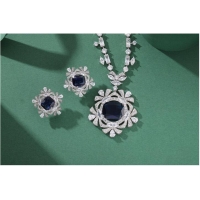 Top Quality BVLGARI Necklace & Earrings One Set BNE11238