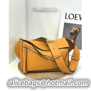 Well CraftedLoewe Small Puzzle Bumbag in Classic Calfskin 10176 Yellow 2022
