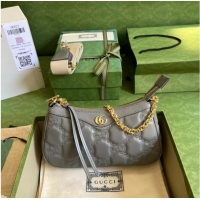 New Fashion Gucci GG Matelasse handbag 735049 Grey