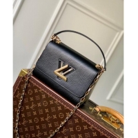 Top Quality Louis Vuitton Twist MM Bag in Epi Leather M21025 Black 2023