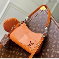 Most Popular Louis Vuitton Marellini Mini Bag in Epi Leather M21091 Brown 2023