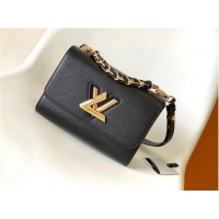 Luxury Cheap Louis Vuitton TWIST MM M59686 black