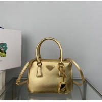 Best Price Prada Galleria Saffiano leather mini-bag 1BA906 Platinum