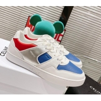 Duplicate Celine CT-04 Trainer Low Lace-up Sneakers in Calfskin Multicolor 020728