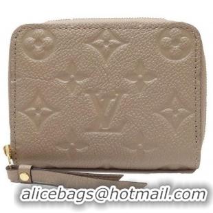 Buy Discount Louis Vuitton Monogram Empreinte Zippy Coin Purse M68696 Tourterelle Beige