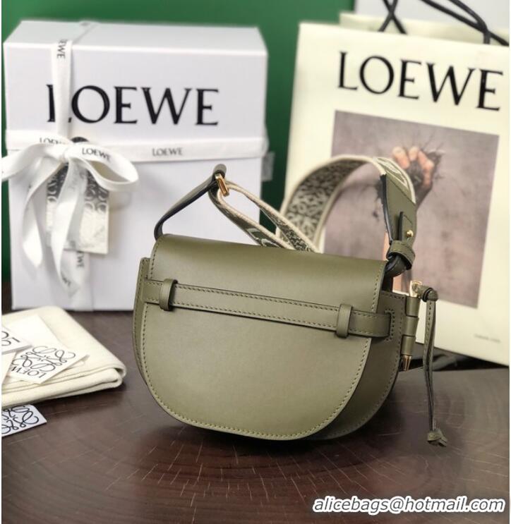 Super Quality Loewe small Crossbody Bags Original Leather 55662 Green