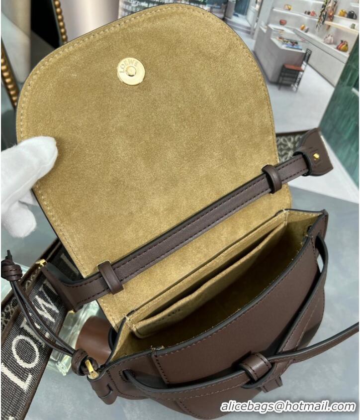 Buy Inexpensive Loewe small Crossbody Bags Original Leather 55662 brown