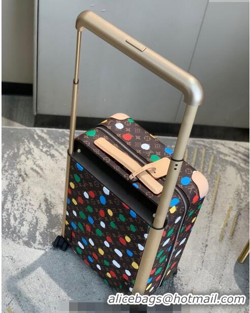 Luxurious Louis Vuitton Luggage Travel Bag Monogram Canvas with Painted Dots Print M10118 2023