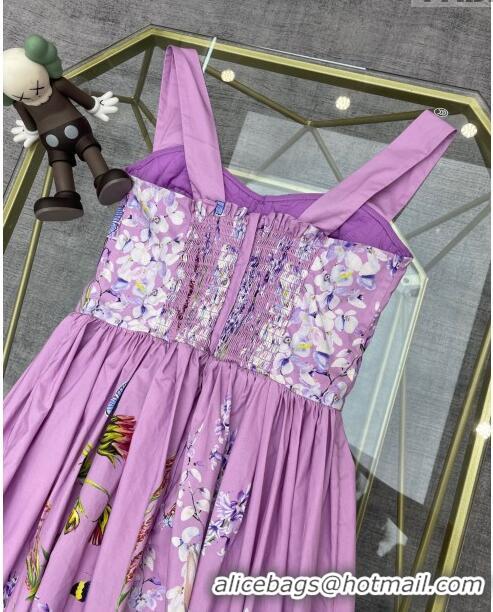 Affordable Price Dolce & Gabbana Dress DG22315 Purple 2023