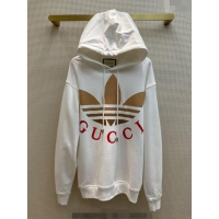 Promotional adidas x Gucci Sweatshirt 0213 White/Brown 2023