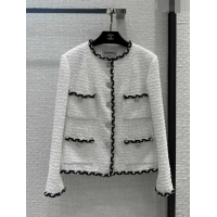 Fashion Grade Chanel Tweed Jacket CH3604 White 2023