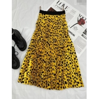 Well Crafted Louis Vuitton LV X YK Dots Skirt LV3641 Yellow 2023