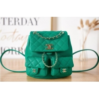 Grade Quality Chanel SMALL BACKPACK AS3860 green