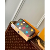 Top Quality Louis Vuitton LVxYK Zippy Wallet in Monogram Canvas with 3D Painted Dots Print M81864 2023