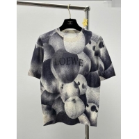 Famous Brand Loewe Wool T-shirt L20837 Grey 2023