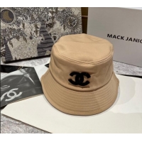 Particularly Recommended Chanel Canvas Bucket Hat 030788 Beige 2023