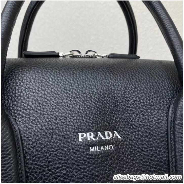 Top Quality Promotional Prada leather tote bag with 2NV995 black