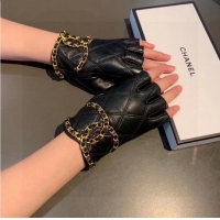 Shop Discount Chanel CC Trend Half-finger Gloves Womens Gloves C111898