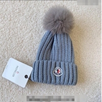 Hot Sell Cheap Moncler Knit Hat 120831 Grey 2022
