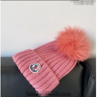 Top Quality Moncker Knit Hat 120831 Pink 2022
