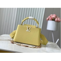 Top Quality Louis Vuitton Capucines BB M21641 yellow