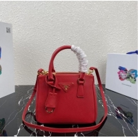 Super Quality Prada Galleria Saffiano leather mini-bag 1BA906 red