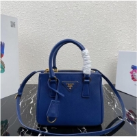 Good Product Prada Galleria Saffiano leather mini-bag 1BA906 dark blue