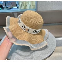 Top Quality Dior Straw Hat D22716 Brown 2023