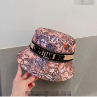 Buy Fashionable Dior Print Bucket Hat 031129 Pink 2023