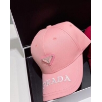 Best Price Prada Baseball Hat 040702 Light Pink 2023