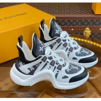 Trendy Design Louis Vuitton LV Archlight Sneakers in Grey Monogram Denim 013027