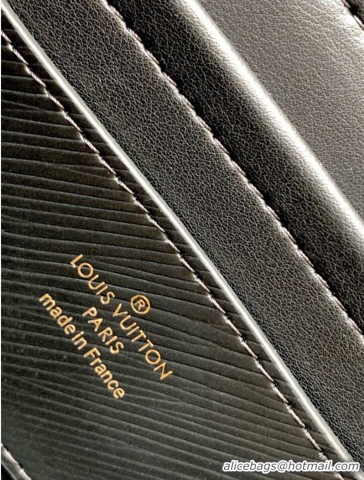Good Looking Louis Vuitton Epi Leather Twist MM M59417 black
