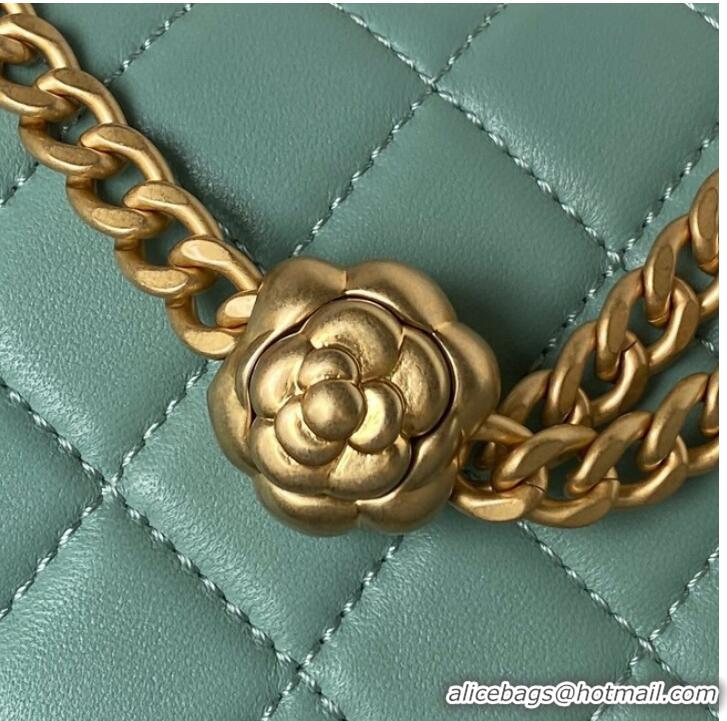 Top Quality Chanel SMALL FLAP BAG AS4064 sky blue