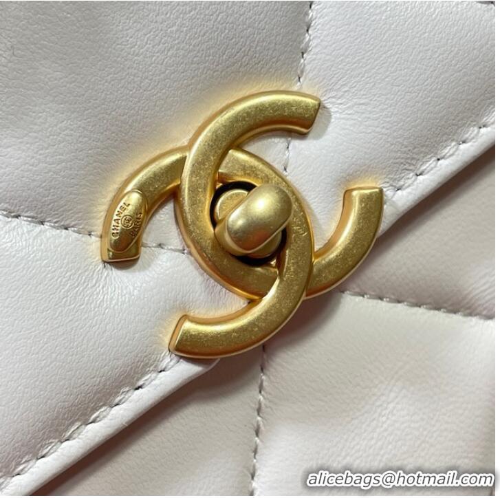 Affordable Price Chanel BACKPACK AS3884 White