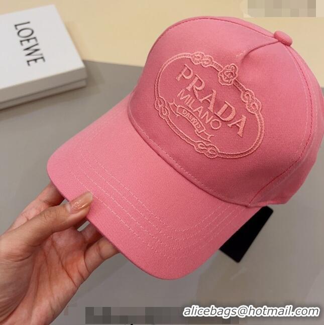 Shop Cheap Prada Baseball Hat 051210 Pink 2023