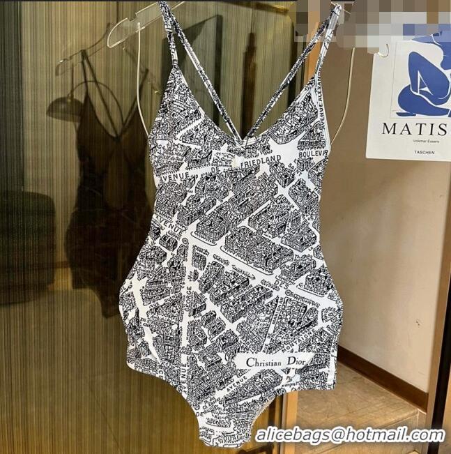​Super Quality Dior Plan de Paris Swimwear 051022 Black/White 2023