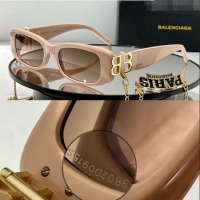 Buy Fashionable Balenciaga Sunglasses BB0096 Nude 2023