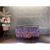 Famous Brand VALENTINO LOCO Imitation crystal handbag 0K30-2