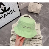 Most Popular Celine Bucket Hat 051214 Green 2023
