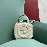 Reasonable Price Gucci Blondie top handle bag 744434 White