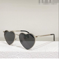 Luxury Discoun t Saint Laurent Heart Sunglasses SL301 2023