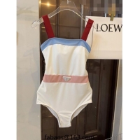 ​Trendy Design Prada Swimwear 051001 White/Multicolor 2023