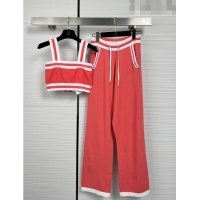 ​Low Price Balmian Knit Vest and Pants CH51126 Red 2023