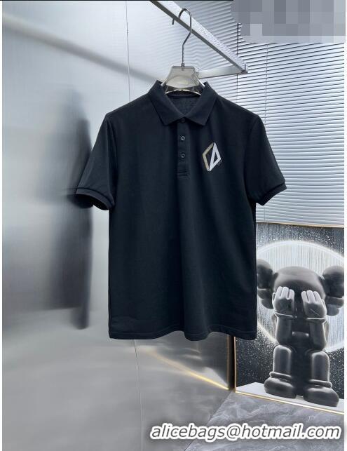 ​Unique Grade Dior Men's Cotton Polo Shirt M6330 Black 2023