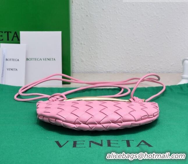 Good Product Bottega Veneta Mini Sardine Bag in Intrecciato Leather 744267 Pink 2023