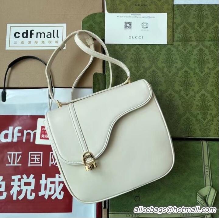 New Fashion GUCCI EQUESTRIAN INSPIRED SHOULDER BAG 740988 Off white