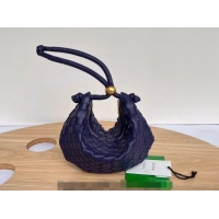 Shop Promotional Bottega Veneta Small Turn Pouch in Intrecciato leather 701023 Purple 2023