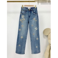 ​Buy Cheap Chanel Camellia Jeans CH6622 Blue 2023